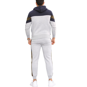 Conjunto Deportivo de Dos Piezas para Hombre, de Felpa Técnica, para Gimnasio y Entrenamiento, con Logotipo, para Correr - Product Image 4