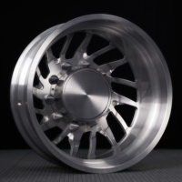 Jantes KYKY Duallyly 20x8.25 22x8.25 24x8.25 pouces tout-terrain 8x170 8x180 8x200 10x225 10x285 pour Chevrolet Silverado 2500HD 3500HD SRW