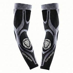 Tactical knitted <b>arm</b> <b>sleeves</b> own graphic custom print cooling outdoor sports guard sun protection bulk manufacturer <b>Arm</b> <b>Sleeve</b> - Product Image 5