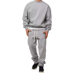 Chándales para hombre Slim Fit 100% Poliéster algodón Sudor Hombres Sudaderas con capucha Sudaderas Ropa casual Chándales para hombre Trajes de sudor - Product Image 4