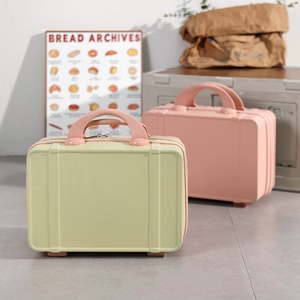 Bán Buôn Trọng Lượng Nhẹ 17-Inch ABS Cổ Điển Mini Du Lịch Trường Hợp Nhỏ Mỹ Phẩm Trang Điểm Vali Quà Tặng Trường Hợp Mỹ Phẩm Túi Trường Hợp - Product Image 3