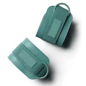 Gym Wrist Straps with <b>Weight</b> Lifting Sports <b>and</b> Training <b>Barbell</b> Straps Unisex Custom Logo Neoprene Wrist Straps - Product Image 6