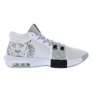 Zapatos Unisex Nike Lebron Witness VIII Color: Blanco/Negro/Gris Humo Claro 100% Auténticos - Product Image 1