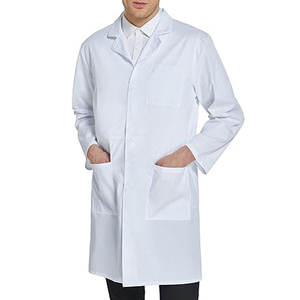 เสื้อโค้ทสำหรับห้องปฏิบัติการของผู้ชายเสื้อโค้ทสำหรับโรงพยาบาลเสื้อโค้ทสำหรับขัดใน2025 - Product Image 1