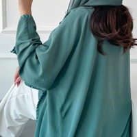 Thobe / Thawb Meilleur vendeur Nouveau Design Abaya Vente en gros 5pc Robes islamiques Vêtements traditionnels musulmans Modeste d'été