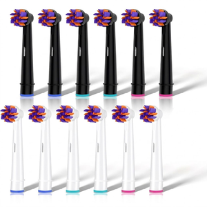 Deep Clean Round Toothbrush Head Replacements for Oral Bs Generic Electric Toothbrush Refills Wholesale OEM Factory - Product Image 1