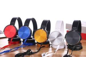 Casque de jeu filaire en métal, vente en gros, 450ap, écouteurs de basse, <span class=keywords><strong>son</strong></span> stéréo, écouteurs de sport avec micro - Product Image 5