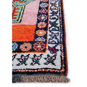 Nuray Classic 3D Geometric Wool Rug Red Orange Hand Knotted for Home Use-for Living Room Hallway Big Rectangle <b>Carpet</b>-Model - Product Image 4