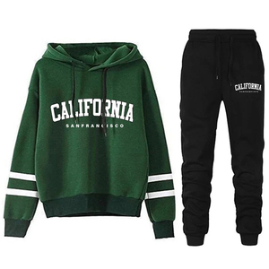 Ensemble de survêtement unisexe d'hiver en nylon/coton de haute qualité, écologique, avec sweat-shirt à capuche et pantalon de survêtement, streetwear - Product Image 6