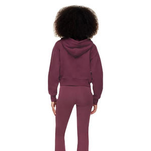 Precio Directo de Fábrica: Sudaderas con Capucha de Forro Polar para Mujer, Personalizadas, Manga Larga, con Logotipo Frontal, en Venta - Product Image 6