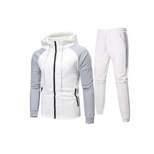 ชุดวอร์มผ้าฝ้าย100% ระบายอากาศน้ำหนักเบาสำหรับผู้ชายชุดฝึกโลโก้ออกแบบได้ตามต้องการ - Product Image 1