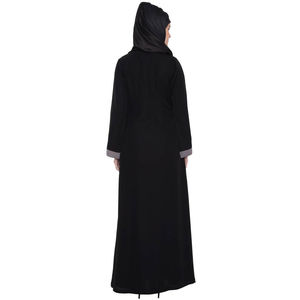 Modèle 2026 Vêtements pour femmes musulmanes Kaftan Abaya Manches longues Service OEM Quatre saisons Nouveau Logo et style personnalisés Faible MOQ Nouveauté - Product Image 4