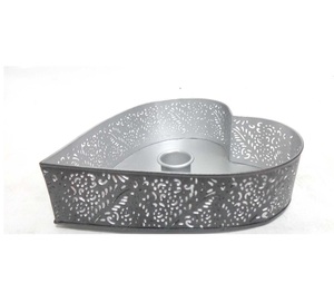 Home decorative Metal Iron <b>Candle</b> Holder <b>Black</b> Color <b>Candle</b> Holder For Christmas Decoration Handmade In Bulk - Product Image 1