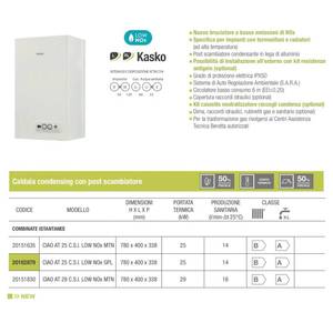 Caldera de Condensación Beretta Ciao at 25 CSI Low NOx ErP para Gas LPG Doméstico - Product Image 2