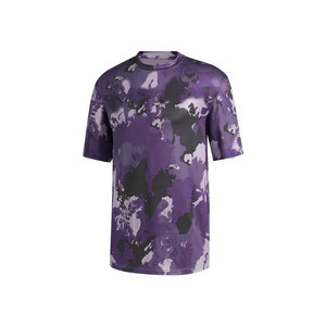 เสื้อยืดผู้ชายสั่งทำพิเศษ คุณภาพสูง ผ้าฝ้าย/ใยไผ่ ทอแน่น 220 กรัม ระบายอากาศได้ดี แห้งเร็ว ไม่ยับ แบบสั้น ไม่มีลาย - Product Image 5