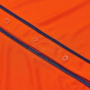 Camiseta de béisbol en blanco superventas de alta calidad logotipo personalizado impreso con métodos cosidos al por mayor - Product Image 5