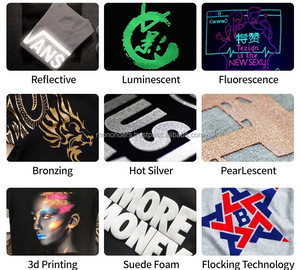 Haut décontracté à manches courtes pour homme 100% coton imprimé de poudre 3D personnalisé T-shirt uni T-shirt pour homme avec logo imprimé personnalisé - Product Image 6