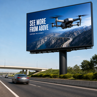 Écran LED extérieur étanche P6, panneau d'affichage numérique à haute fréquence de rafraîchissement pour centre de transport