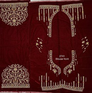 Designer <b>Wedding</b> <b>Lehenga</b> Choli With Gajraj Embroidery Lace Work - Product Image 3