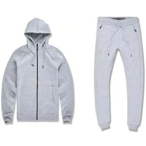 Vente en gros de survêtements à capuche 2 pièces de haute qualité pour hommes ensemble de vêtements de sport actifs pour hommes joggings et costumes ensemble 2025 - Product Image 1