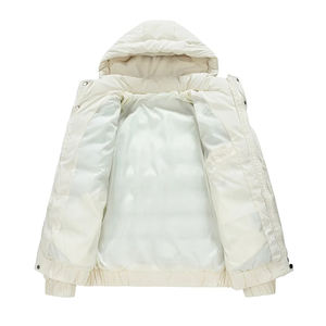 Chaqueta Acolchada de Invierno para Hombre, Personalizada con Logotipo OEM, Cuello Alto, de Alta Calidad - Product Image 4