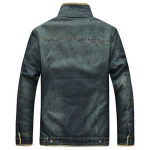 2024 personnalisé Denim veste hommes concepteur décontracté coton veste bleu garçon fermeture éclair Denim manteaux OEM Jean Jacke - Product Image 2