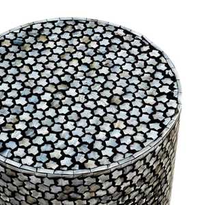 European Luxury Wooden Storage Cabinet Modern Bone Mop Inlay Diwali <b>Home</b> <b>Decor</b> Living Room <b>Furniture</b> - Product Image 5