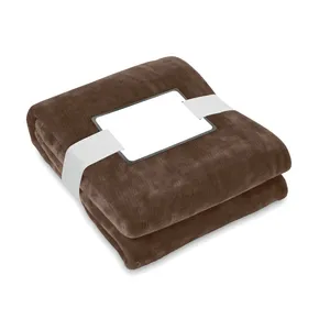 LOGAN RPET Sustainable Coral Fleece <b>Blanket</b> for Merchandising - Product Image 5