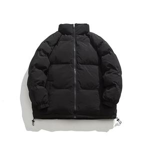 Chaqueta acolchada ligera acolchada, abrigo de plumón empacable a prueba de viento con cremallera frontal, ropa de abrigo informal de invierno, lista para OEM - Product Image 2