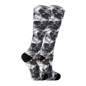 Chaussettes hautes de compression personnalisées, 15-20 MmHg Chaussettes de sport douces évacuant l'humidité pour un usage quotidien - Product Image 3