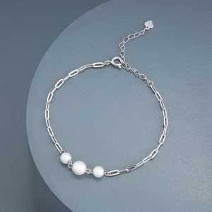 Fine 92.5 <b>Silver</b> <b>Charm</b> <b>Bracelet</b>-191378 - Product Image 5