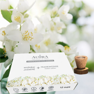 Vente en gros de tasses d'encens de luxe tasses en résine Sambrani Dhoop indiennes naturelles longue durée boîte de 12 pièces marque privée usine directe - Product Image 1