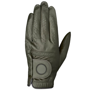 Gants de golf en cuir véritable de haute qualité respirants et logo personnalisé pour le nouveau prix d'usine de sport - Product Image 1