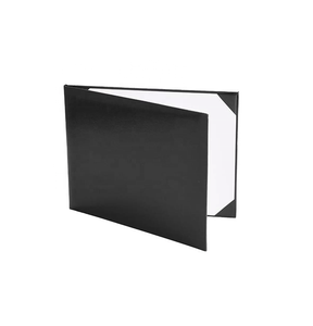 Carpeta de Presentación Personalizada con Diseño Transparente para Documentos y Archivos, Cubierta de Diploma en Cuero PU con Impresión Digital - Product Image 4