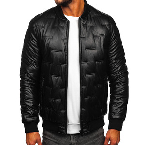 Dernier modèle de blousons d'hiver pour hommes, haute qualité, écologiques, respirants, coupe-vent, décontractés, style urbain, col montant, lettres - Product Image 1