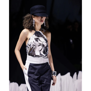 Pantalon ceinture de glace élégant à l'allure formelle Enzo Vietnam marque personnalisée tissu de haute qualité style luxe OEM grossiste pantalon de bureau - Product Image 4