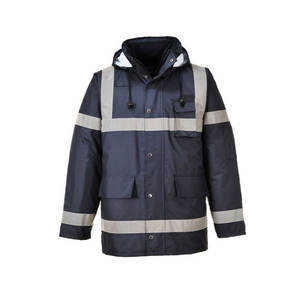 Color y tamaño personalizados Ropa DE TRABAJO Chaqueta de seguridad de alta visibilidad Logotipo personalizado Impreso Chaqueta de seguridad de alta visibilidad - Product Image 1