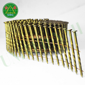 Clavos en Rollo de Acero al Carbono Industrial de Vietnam, 2.1x32 mm, Más Vendidos, con Cabeza Cuadrada con Borde Afilado y Estilo de Espiral para Palés - Product Image 4