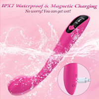 Beginners 8 Seconden Orgasme Vinger-vormige Dildo Vibrator 9 Frequenties Latex USB Oplaadbaar voor Tepel Clitoris G-Spot Seks