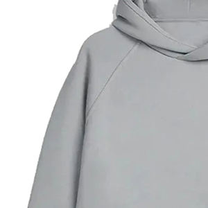 Sweat à capuche pour hommes de haute qualité impression personnalisée broderie pull blanc hommes respirant doux coton plaine sweats à capuche mâle - Product Image 5