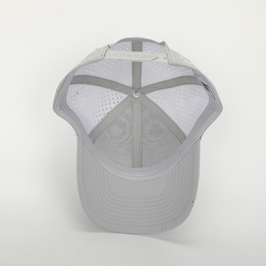 6-Panel Embroidered Logo Baseball <b>Hat</b> Waterproof Sporty Trucker Cap Perforated Laser Cutting Hole Street Similar 5-Panel <b>Hat</b> - Product Image 4