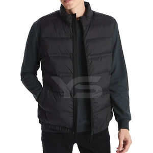 Chaqueta elegante de invierno informal para hombre de alta calidad con cuello levantado y cierre de cremallera OEM teñido procesado con opción multicolor - Product Image 3