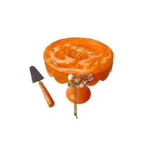 Glossy Finish Epoxy Resin Luxury <b>Cake</b> Stand & Platter for Birthday Party Decorative Dessert Display Stand Platter <b>Cake</b> <b>Server</b> - Product Image 3