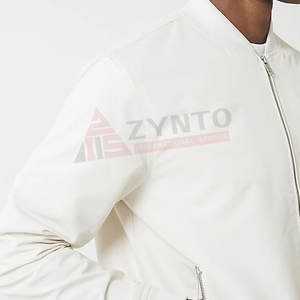 Chaqueta Bomber para Hombre, Estilo Moderno 2025, Invierno, Cálida, Hecha a Medida, Venta al por Mayor, Chaquetas Bomber para Hombre de Alta Calidad - Product Image 3