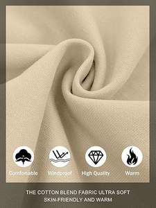 Men's 100% Cotton Oversized Pullover Quarter Zip Hoodie Embroidered Loose Fit Sweatshirt Kangaroo Pocket Winter <b>Season</b> MOQ 2pcs - Product Image 3