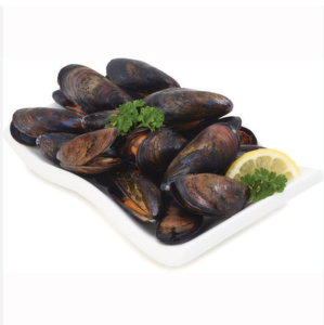 Mejillones azules congelados Carne Media Concha Mejillón Mariscos - Product Image 5