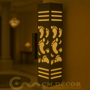 Applique murale moderne DTT.001.09 avec LED blanc chaud, télécommande et capteur tactile, corps en plastique et aluminium - Product Image 1