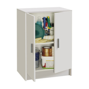 Kit Mobile 2 Ante Multiuso 59x37xh80 Cm Bianco - Product Image 1