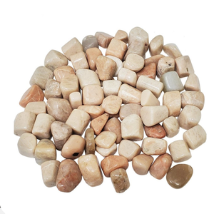 Piedra caída melocotón piedra lunar cristal Natural caído curación a granel guijarro ágata piedra preciosa Reiki Chakra cristal al por mayor a granel - Product Image 4