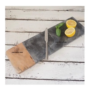 Tabla de cortar de madera y mármol asequible, tabla de cortar de queso, tabla de cortar al por mayor, herramientas de cocina, bandeja de servicio del exportador SCI - Product Image 6